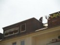 Mark Medlock s Dachwohnung ausgebrannt Koeln Porz Wahn Rolandstr P20